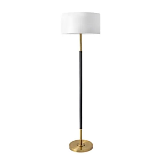 Gold And Black Simple Stem Floor Lamp-Kirkland's Home Best Sale