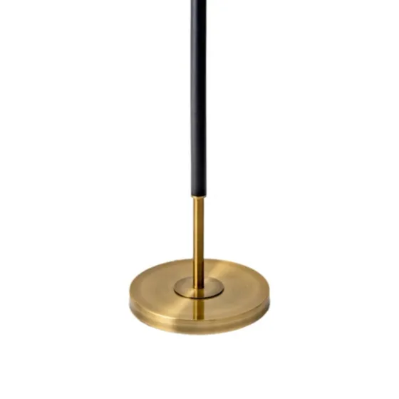 Gold And Black Simple Stem Floor Lamp-Kirkland's Home Best Sale