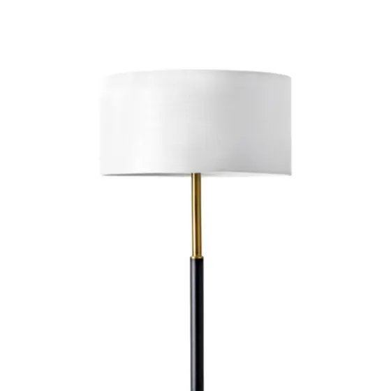 Gold And Black Simple Stem Floor Lamp-Kirkland's Home Best Sale