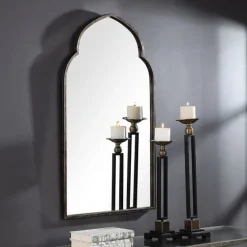 Gold And Bronze Metal Arch Mirror-Kirkland's Home Store