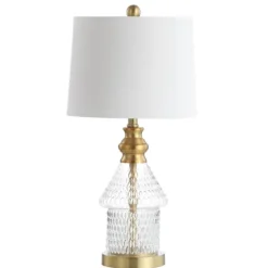 Gold And Clear Bubble Glass Table Lamp-Kirkland's Home Fashion