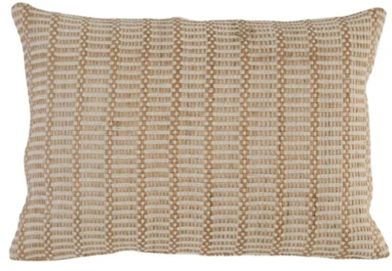 Gold And Ivory Haven Lumbar Pillow-Kirkland's Home Fashion