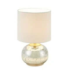 Gold And Silver Mercury Glass Table Lamp-Kirkland's Home Store