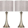 Gold And Tapered Table Lamps, Set Of 2-Kirkland's Home Clearance
