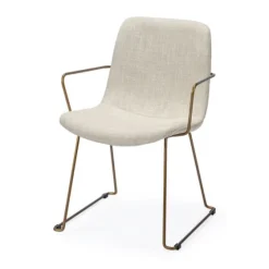 Gold And Upholstered Dining Chair-Kirkland's Home Best