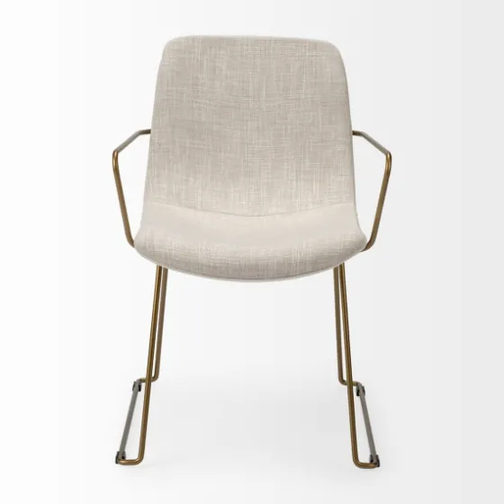 Gold And Upholstered Dining Chair-Kirkland's Home Best