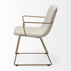 Gold And Upholstered Dining Chair-Kirkland's Home Best