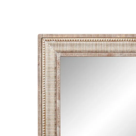 Gold And White Washed Carved Frame Mirror-Kirkland's Home Store