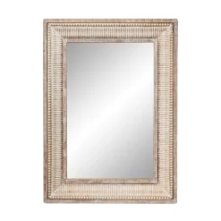 Gold And White Washed Carved Frame Mirror-Kirkland's Home Store