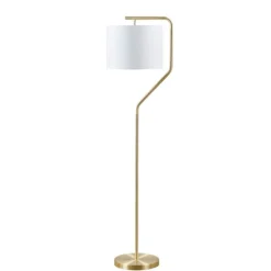 Gold Angular Modern Floor Lamp-Kirkland's Home Flash Sale