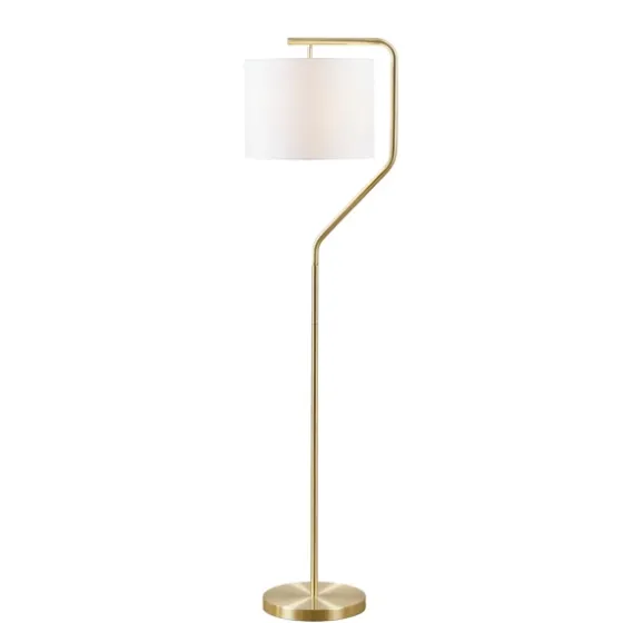 Gold Angular Modern Floor Lamp-Kirkland's Home Flash Sale