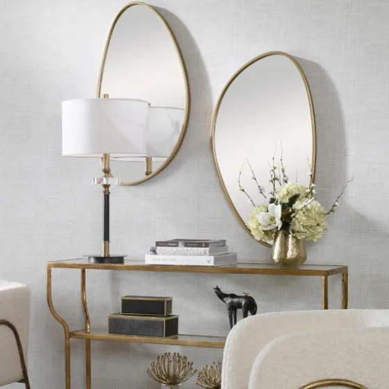 Gold Boomerang Wall Mirror-Kirkland's Home Cheap