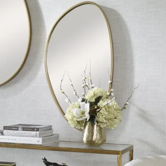 Gold Boomerang Wall Mirror-Kirkland's Home Cheap