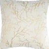 Gold Branches Faux Fur Throw Pillow-Kirkland's Home Shop