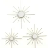 Gold Burst Decorative Wall Mirrors, Set Of 3-Kirkland's Home Sale