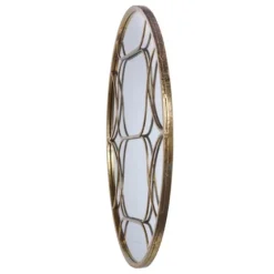 Gold Circular Inset Round Wall Mirror-Kirkland's Home Shop