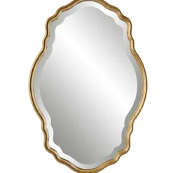 Gold Curved Beveled Frame Mirror-Kirkland's Home Cheap