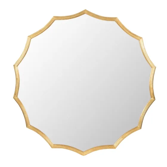 Gold Curved Sunburst Wall Mirror-Kirkland's Home Flash Sale