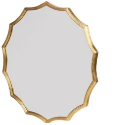 Gold Curved Sunburst Wall Mirror-Kirkland's Home Flash Sale