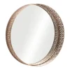 Gold Cutout Ancient Ring Framed Mirror-Kirkland's Home Sale