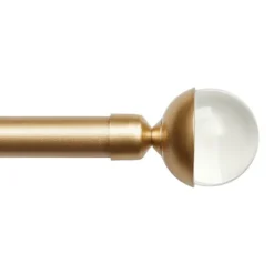 Gold Eleanor Curtain Rod Set, 72 In.-Kirkland's Home Cheap