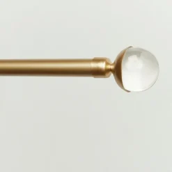 Gold Eleanor Curtain Rod Set, 72 In.-Kirkland's Home Cheap