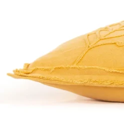 Gold Embroidered Botanical Pillow-Kirkland's Home Shop