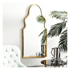 Gold Foil Arched Mirror-Kirkland's Home Best Sale