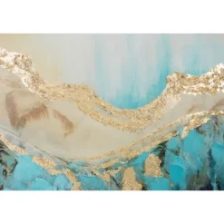 Gold Geode Slice Framed Canvas Art Print-Kirkland's Home Best
