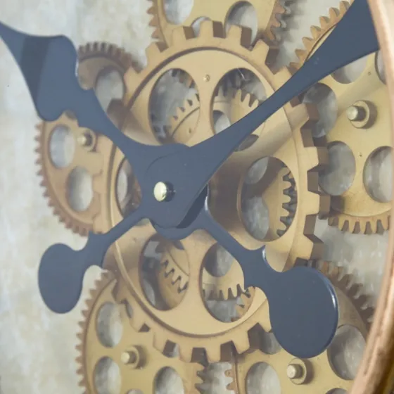 Gold Gilded Frame Round Wall Clock-Kirkland's Home Outlet