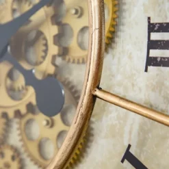 Gold Gilded Frame Round Wall Clock-Kirkland's Home Outlet