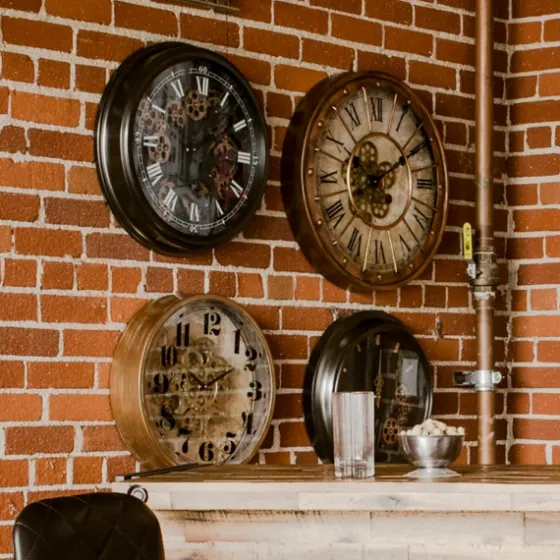 Gold Gilded Frame Round Wall Clock-Kirkland's Home Outlet