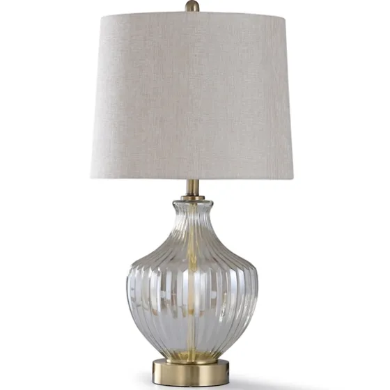 Gold Glass Traditional Table Lamp-Kirkland's Home Store