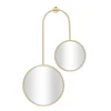 Gold Ingrid Metal Modern Wall Mirror-Kirkland's Home Flash Sale