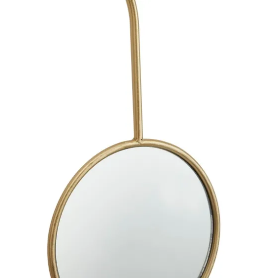 Gold Ingrid Metal Modern Wall Mirror-Kirkland's Home Flash Sale