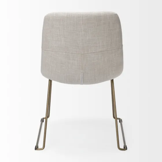 Gold Iron And Fabric Dining Chairs, Set Of 2-Kirkland's Home Cheap