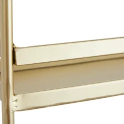 Gold Iron Frame Wall Shelf With Hooks-Kirkland's Home Shop