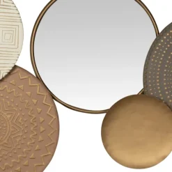 Gold Layered Plates With Mirrors Wall Plaque-Kirkland's Home Hot