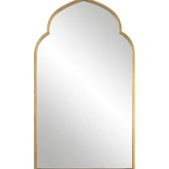 Gold Leaf Arched Frame Wall Mirror-Kirkland's Home Discount