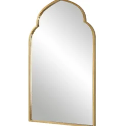 Gold Leaf Arched Frame Wall Mirror-Kirkland's Home Discount