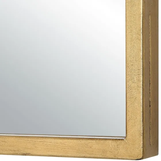 Gold Leaf Arched Frame Wall Mirror-Kirkland's Home Discount