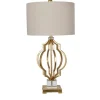 Gold Leaf Caged Table Lamp-Kirkland's Home Hot