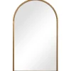 Gold Leaf Thin Arch Frame Mirror-Kirkland's Home Online