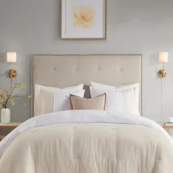 Gold Metal & White Shade Wall Sconces, Set Of 2-Kirkland's Home Discount