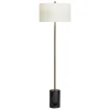 Gold Metal And Black Marble Base Floor Lamp-Kirkland's Home Hot