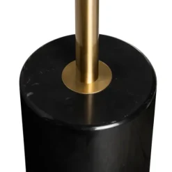 Gold Metal And Black Marble Base Floor Lamp-Kirkland's Home Hot