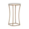 Gold Metal And Capiz Shell Top Accent Table-Kirkland's Home Online