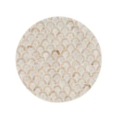 Gold Metal And Capiz Shell Top Accent Table-Kirkland's Home Online