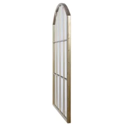 Gold Metal Arch Frame Pane Overlay Wall Mirror-Kirkland's Home Best Sale