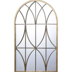 Gold Metal Arch Fretwork Wall Mirror-Kirkland's Home Flash Sale